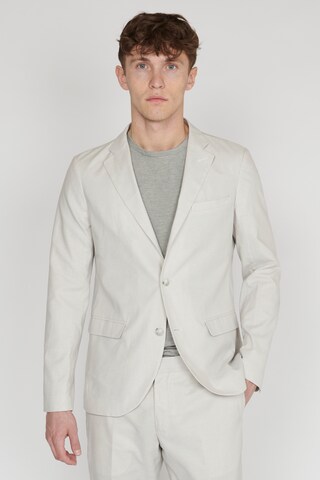 Matinique Regular fit Colbert 'George' in Beige: voorkant