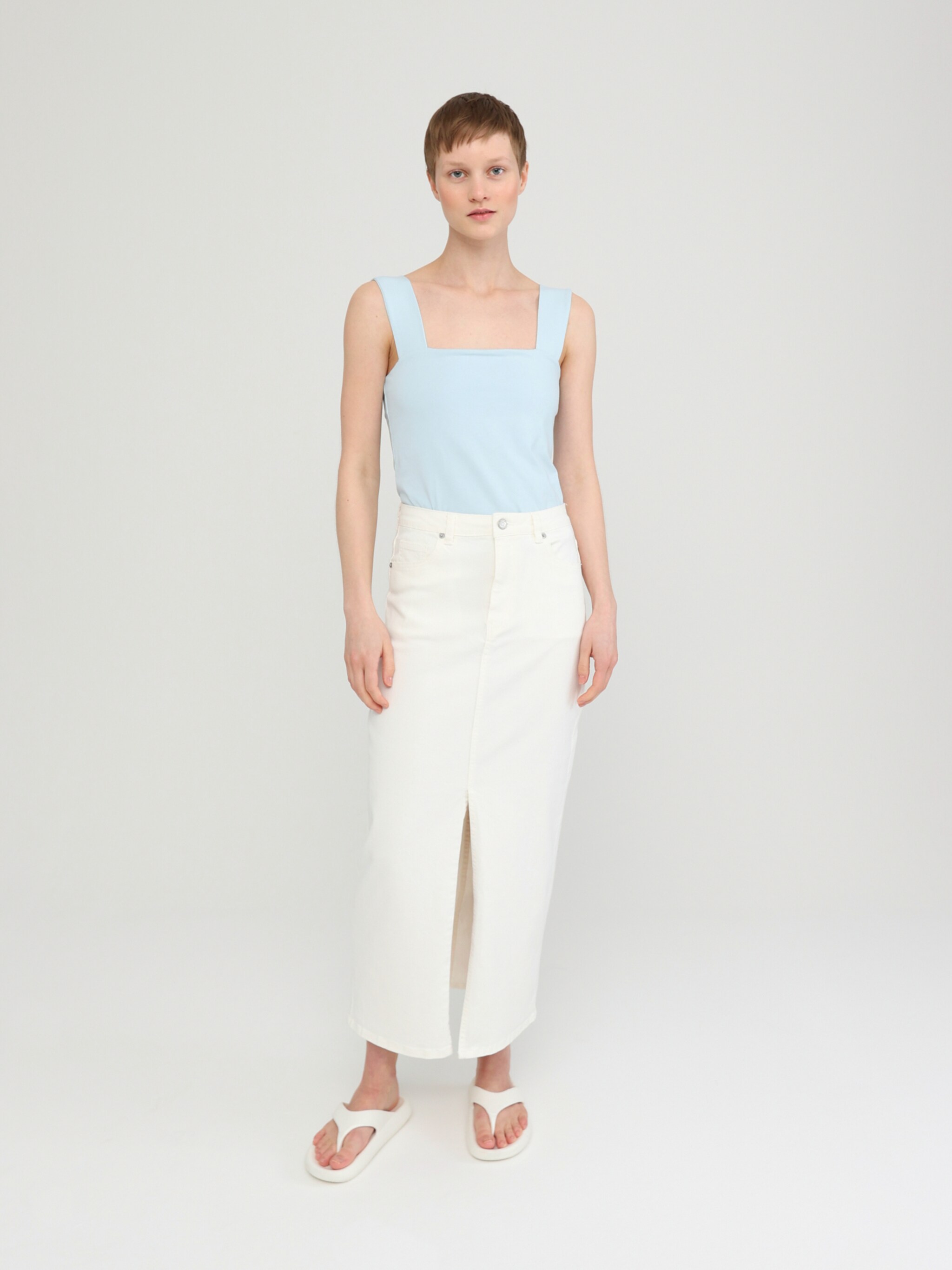 EDITED Producten Top 'Rafaela' Lichtblauw