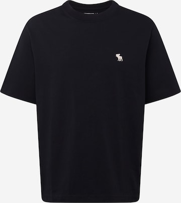 Abercrombie & Fitch - Camiseta en negro: frente