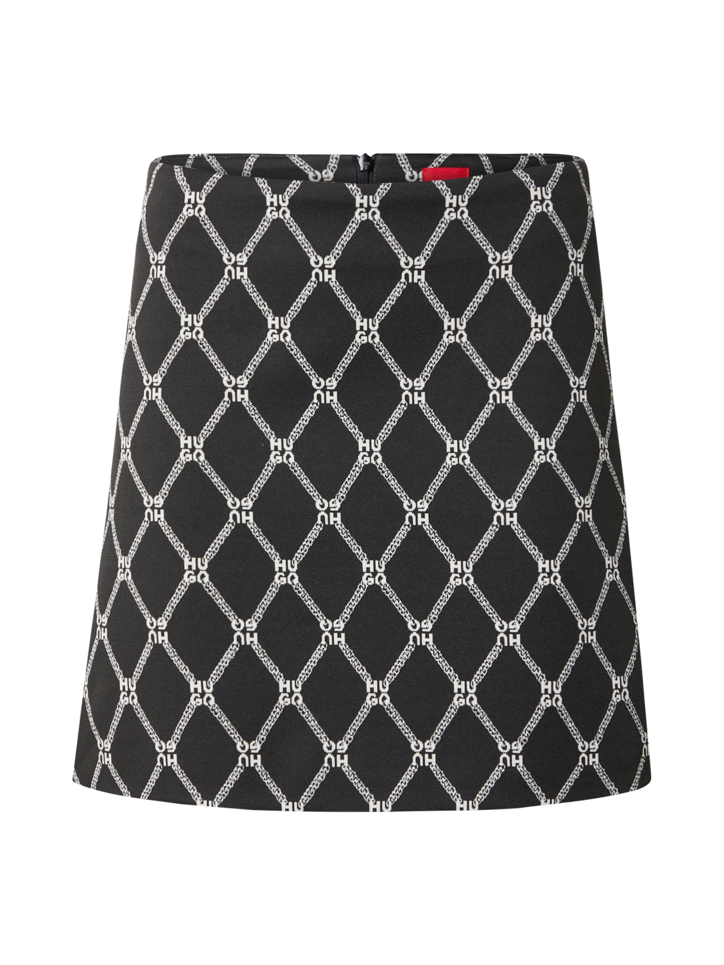 HUGO Suknja 'Ranela' u crna / bijela, Pregled proizvoda