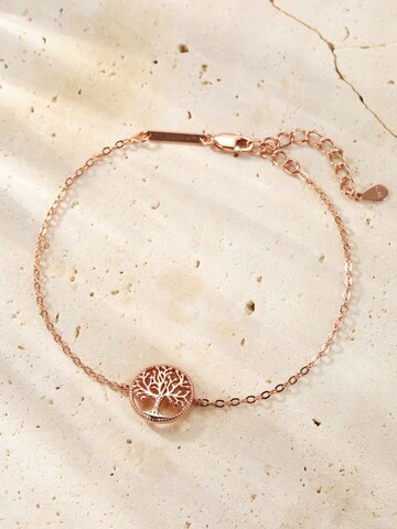Braccialetto 'Life Flow' di Hey Happiness in oro