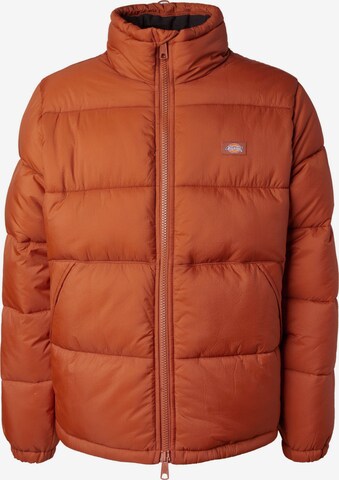 Veste d’hiver 'WALDENBURG' DICKIES en marron : devant