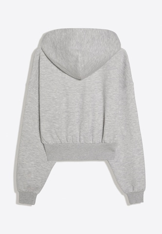 Bershka Tepláková bunda - Sivá