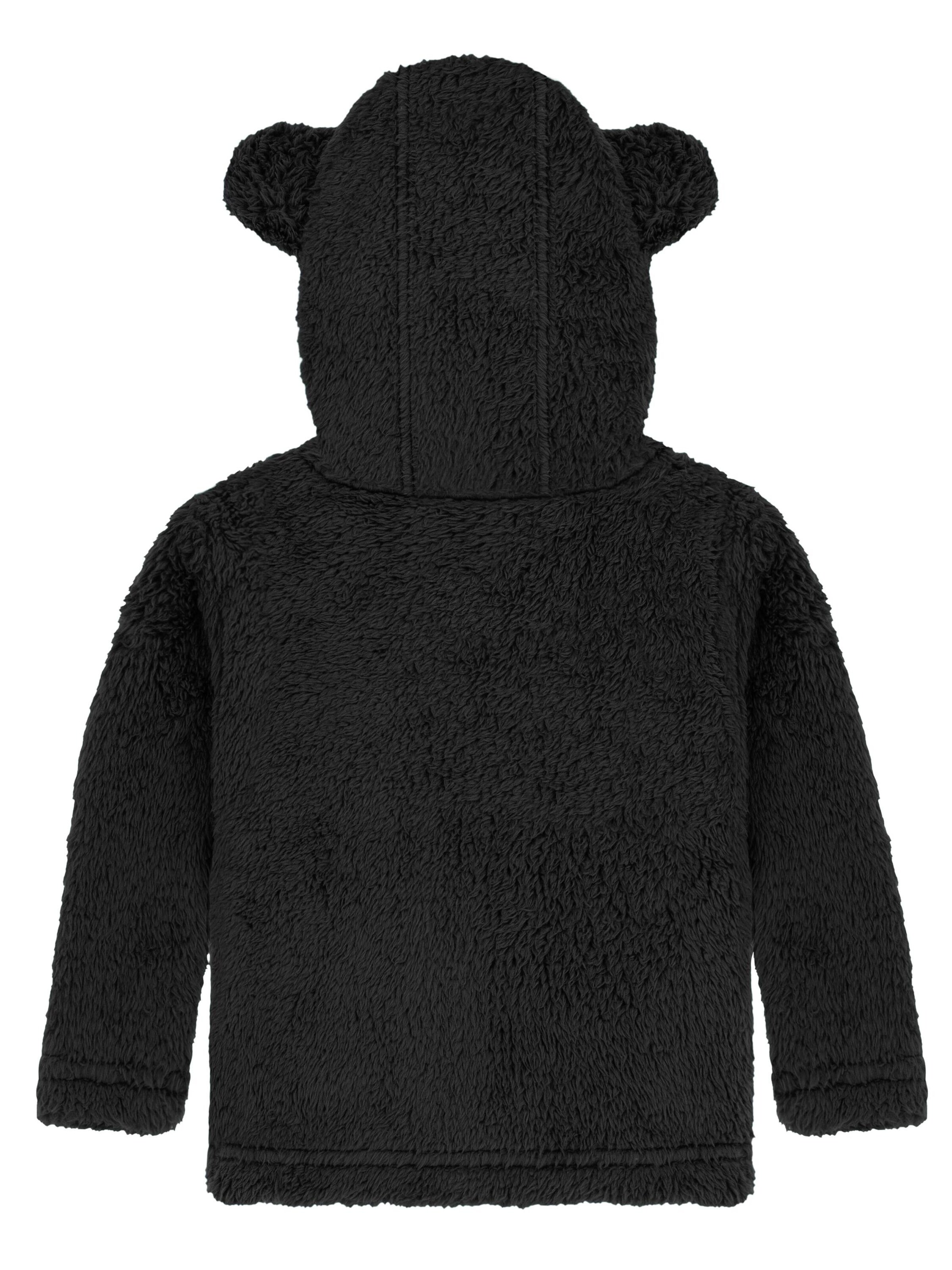 normani Fleece jas 'Barvas' in Zwart