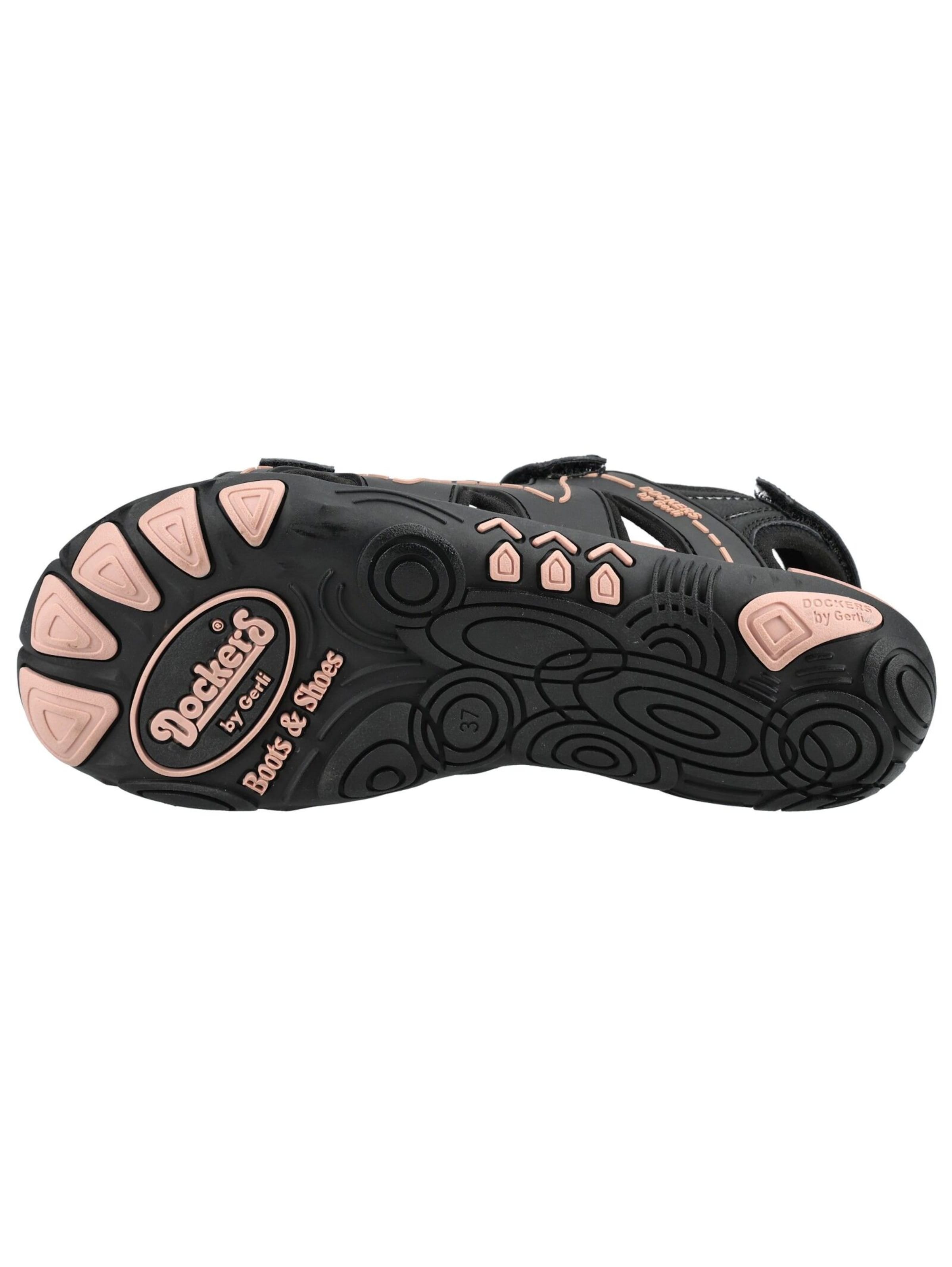 Sandalo di Dockers by Gerli in nero