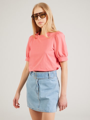 Aware Shirt 'VMKERRY' in Roze: voorkant