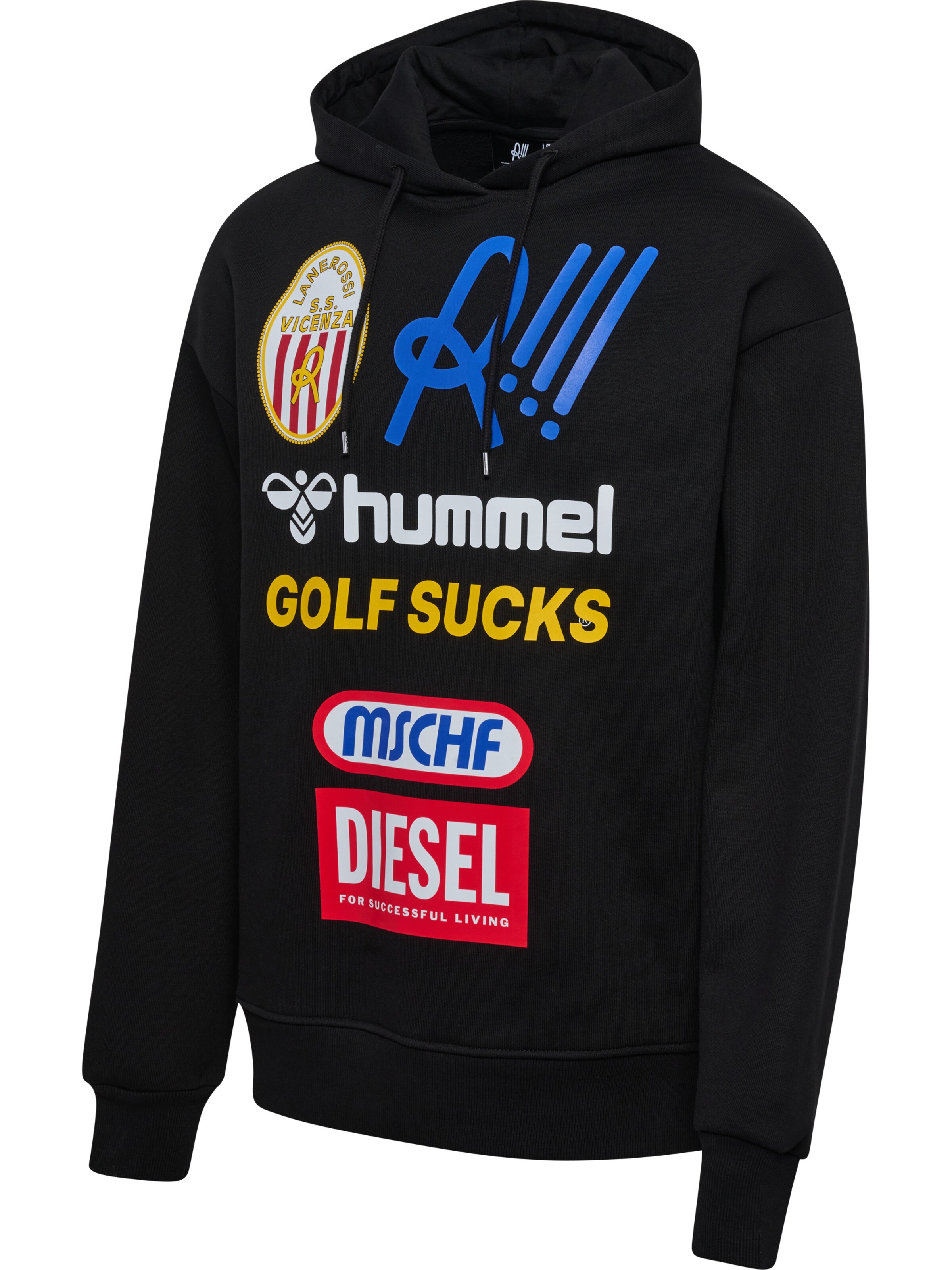 Hummel Sportsweatshirt in Zwart