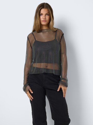 Noisy may Shirt 'Mynte' in Schwarz: Vorderseite