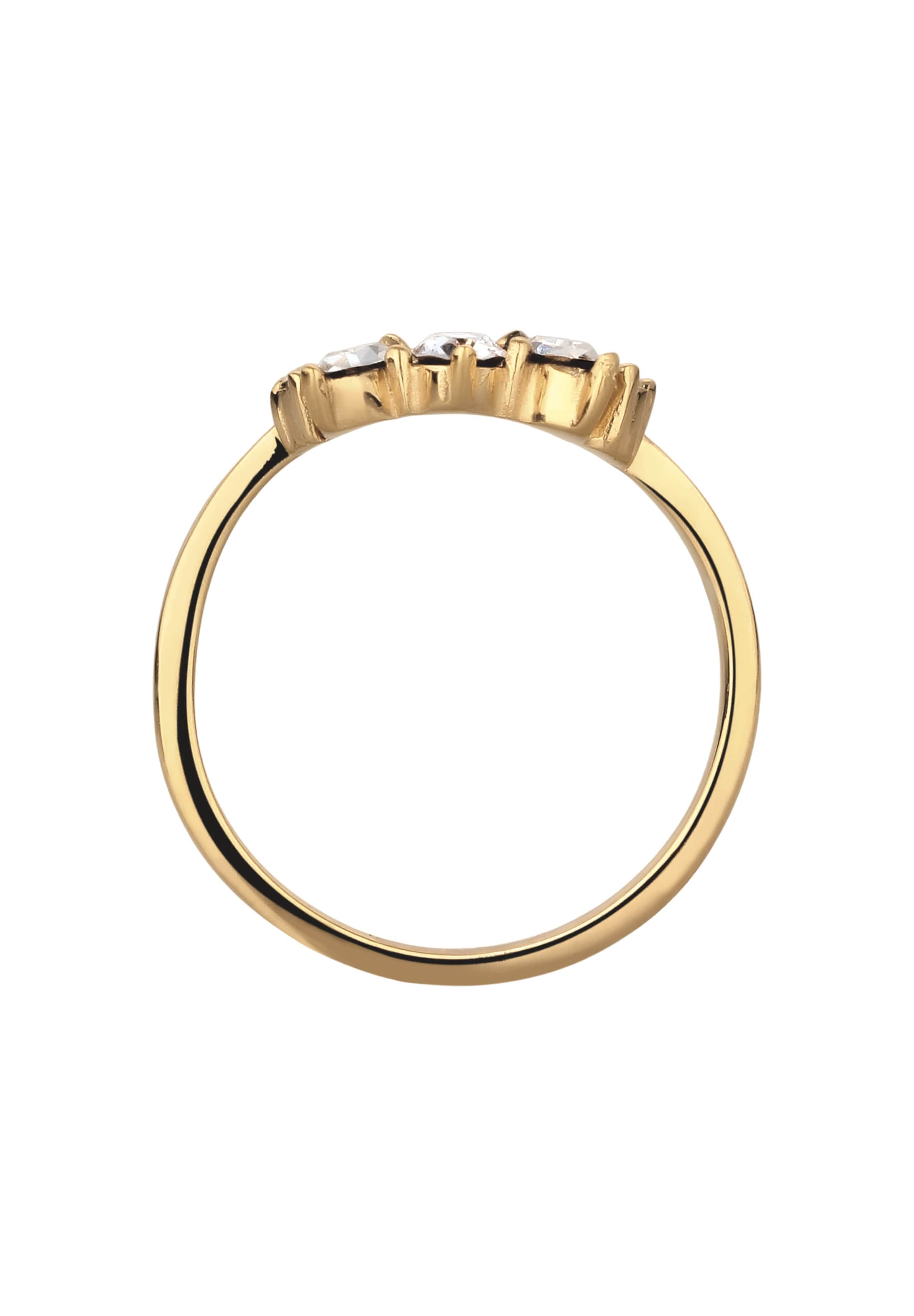 ELLI Ring 'Crown' in Gold