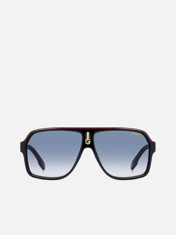Lunettes de soleil Carrera en noir : devant
