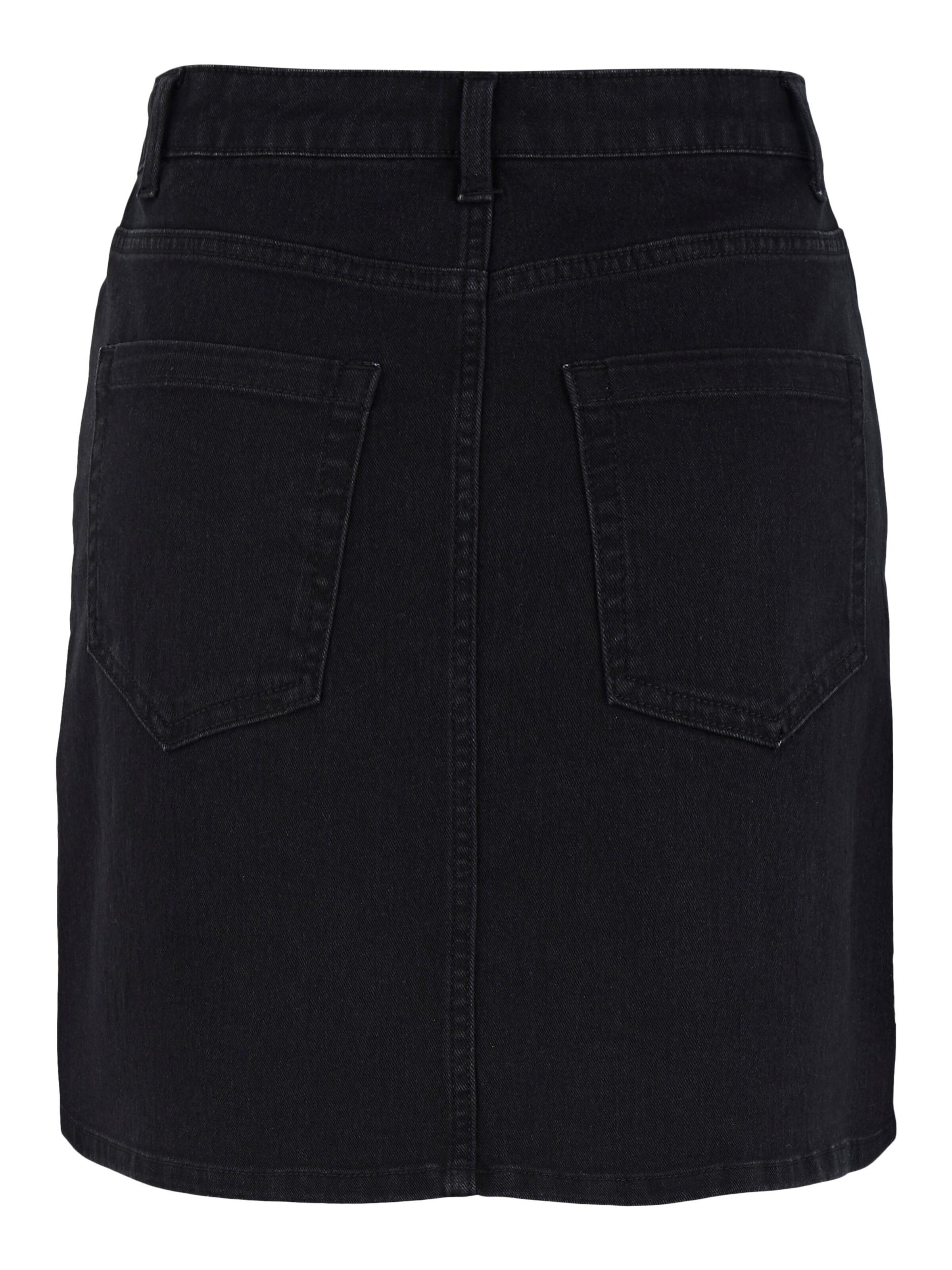 PIECES - Falda 'Peggy' en negro