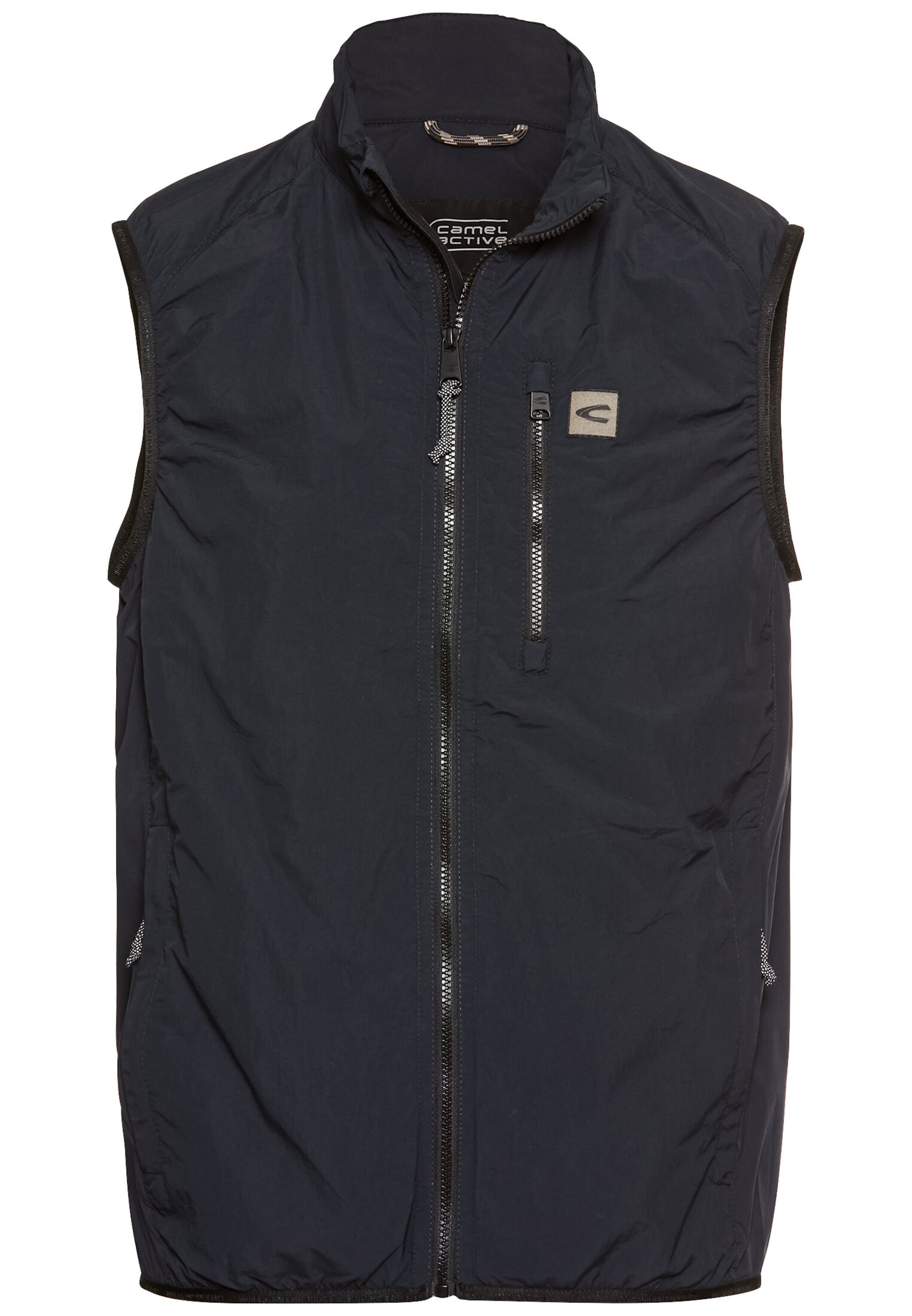 CAMEL ACTIVE Vest in Blue: front