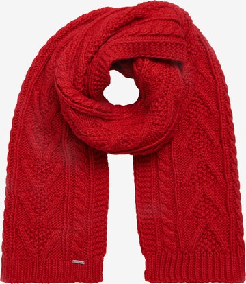 Superdry Sjaal in Rood: voorkant