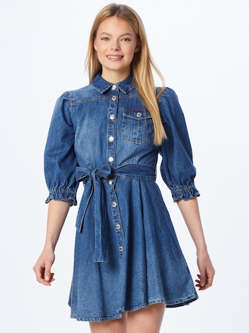 River Island Kleid 'POPPER' in Blau: predná strana