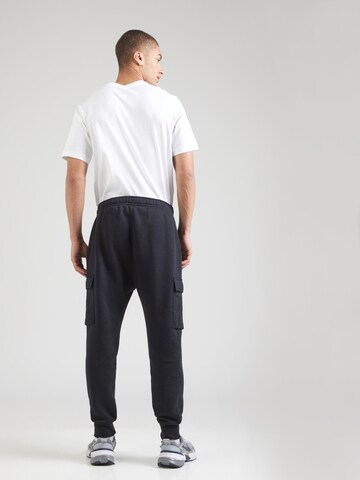 Nike Sportswear Tapered Cargo Pants 'CLUB FLEECE' in Black