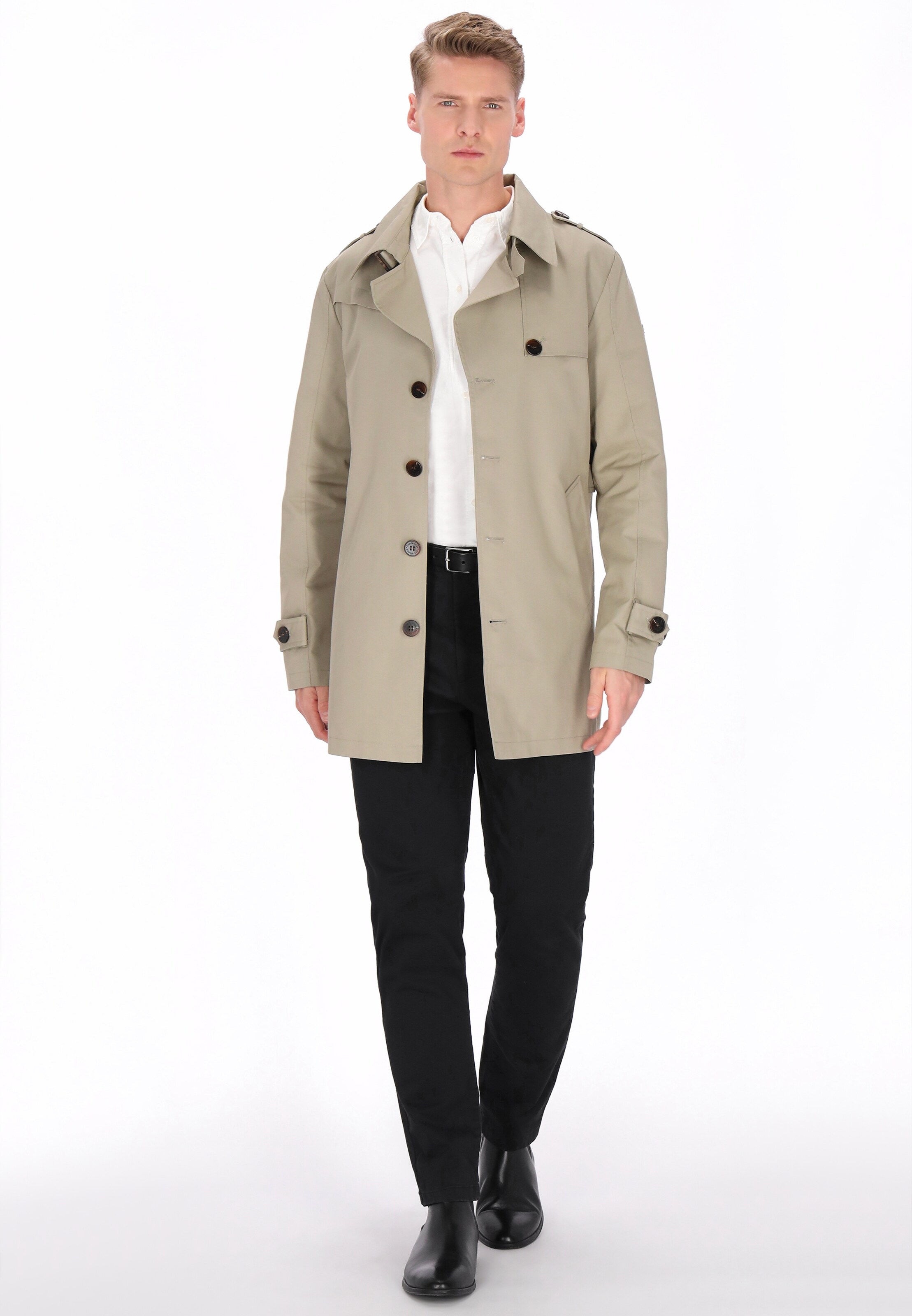 Manteau mi-saison DreiMaster Klassik en vert