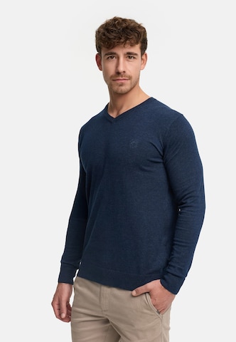 INDICODE JEANS Sweater 'Tikks' in Blue