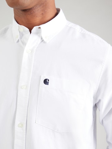 balts Carhartt WIP Standarta piegriezums Krekls
