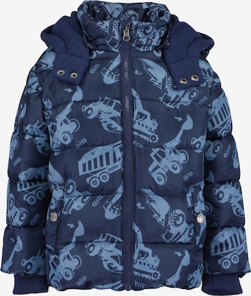 BLUE SEVEN Between-Season Jacket in Blue: front