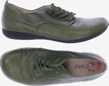 JOSEF SEIBEL Flats & Loafers in 38 in Green: front