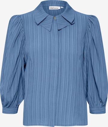 KAREN BY SIMONSEN Bluse Frosty' in Blau: predná strana