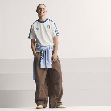 T-Shirt fonctionnel 'Italien Originals' ADIDAS PERFORMANCE en blanc