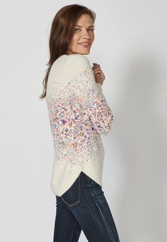 Pull-over KOROSHI en blanc