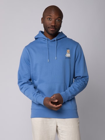 Watapparel Sweatshirt ' Dogtor ' in Blue: front