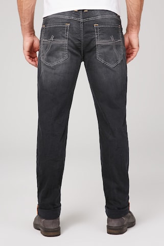 CAMP DAVID Regular Jeans 'BR:AD' in Black