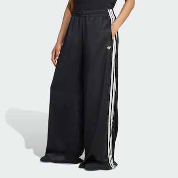 ADIDAS ORIGINALS Wide leg Trousers in Black: front