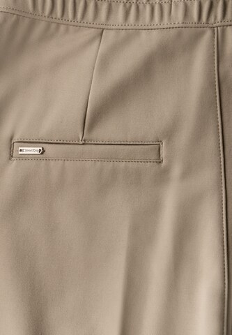 STREET ONE Wide Leg Hose in Beige