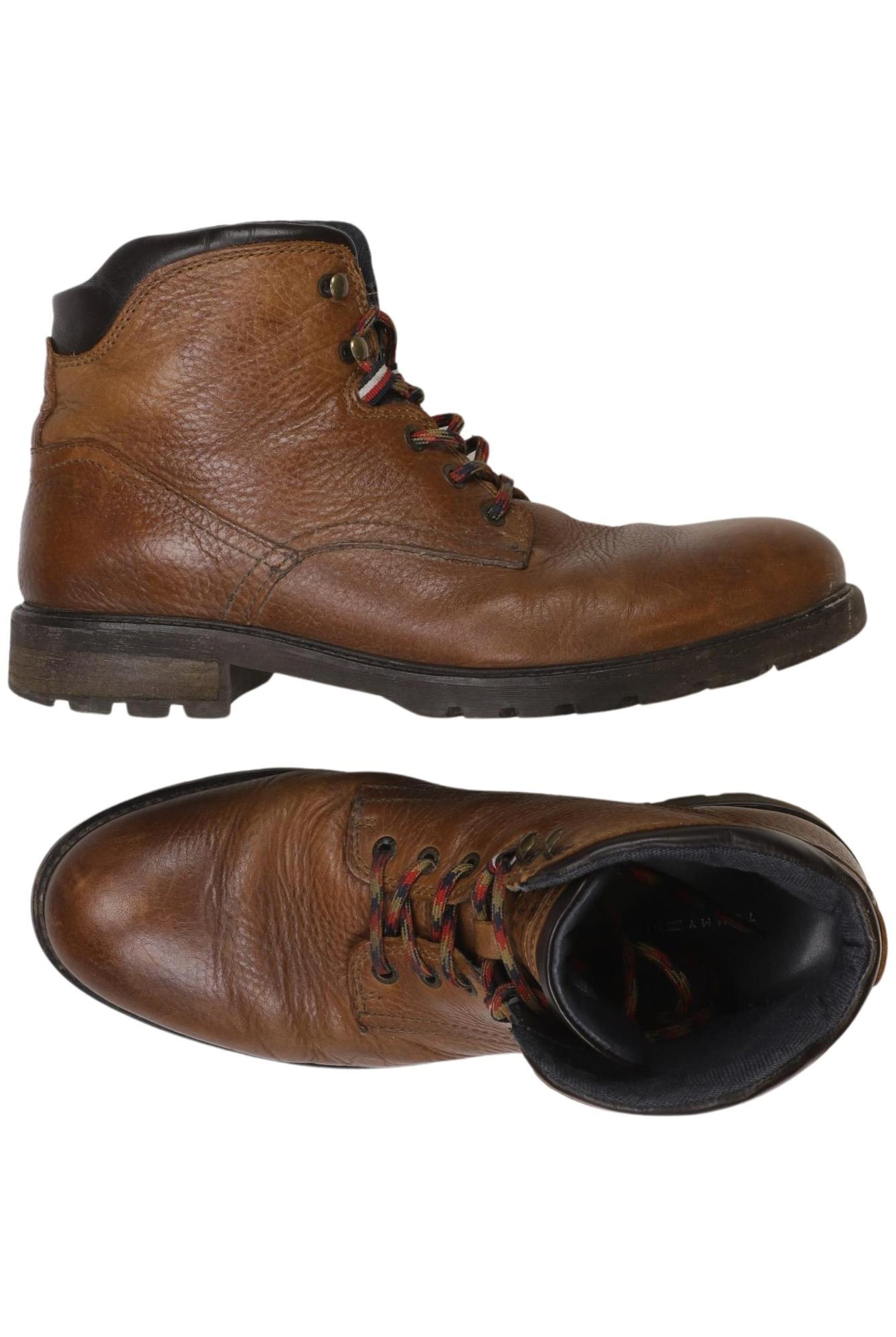 TOMMY HILFIGER Anke & Mid-Calf Boots in 43 in Brown: front