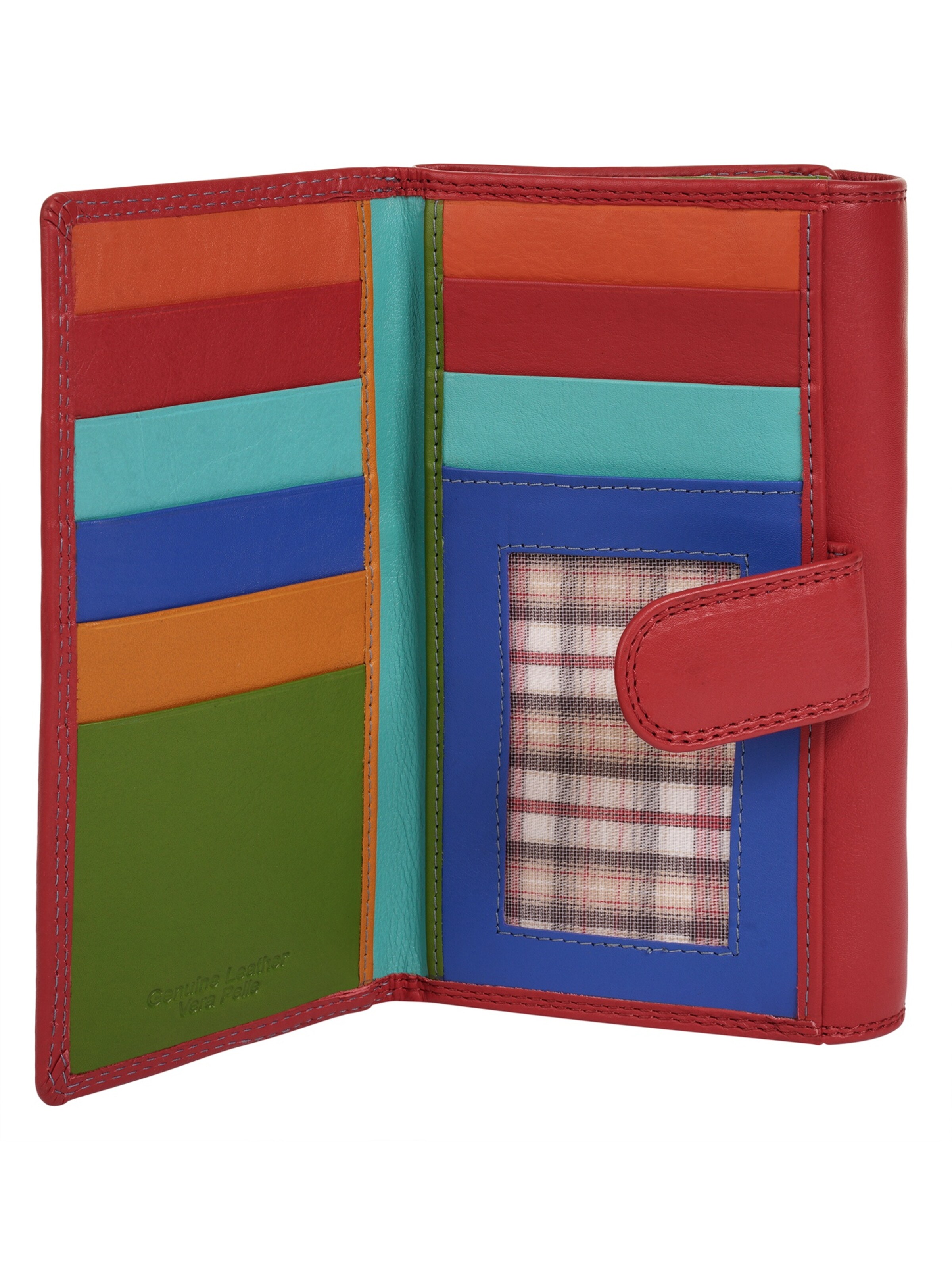 Samantha Look Wallet in Red