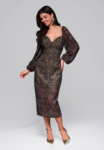 Ombre Avondjurk in Groen