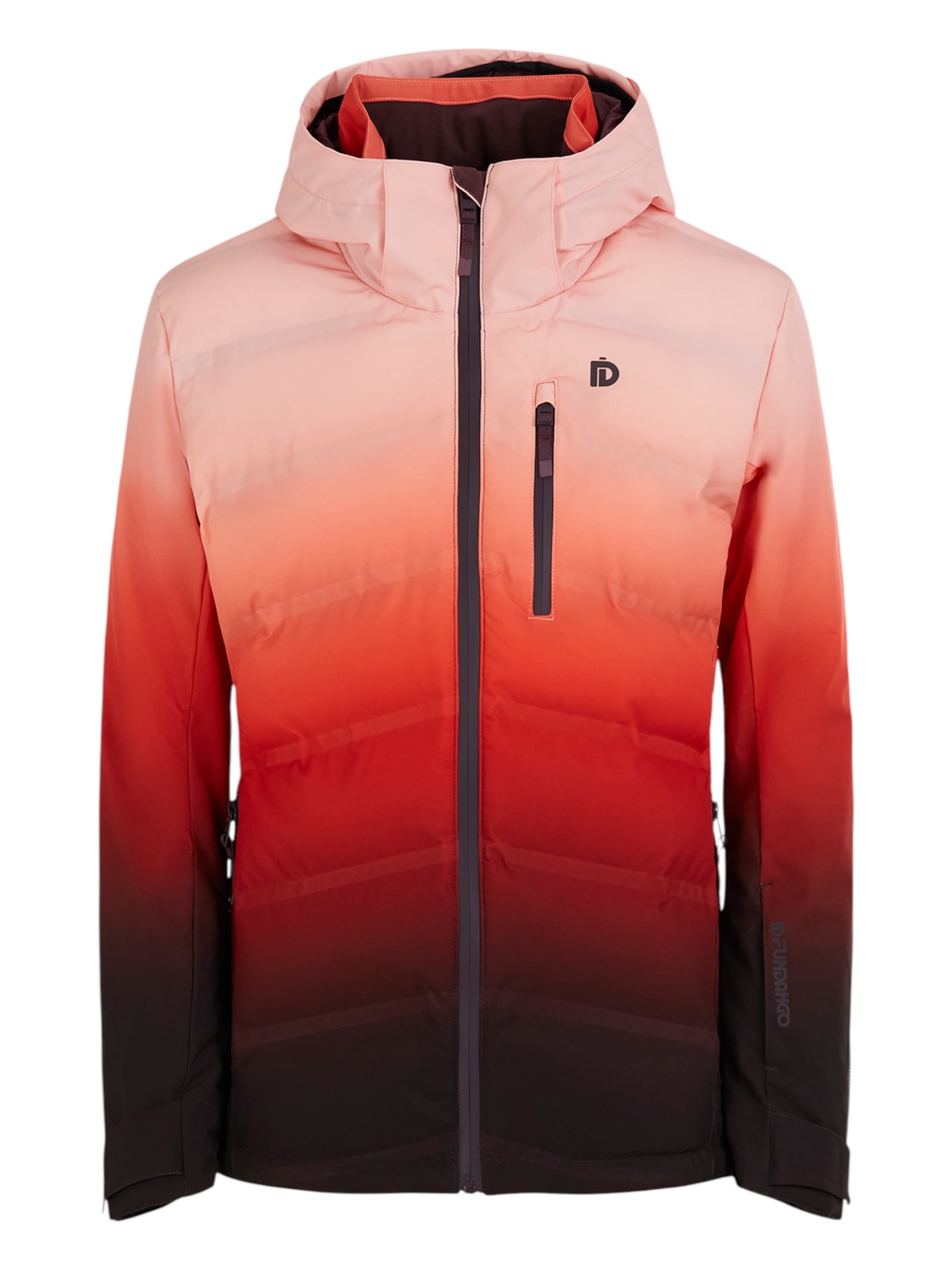 Fundango Outdoor jacket 'Pumila Padded ' in Brown: front