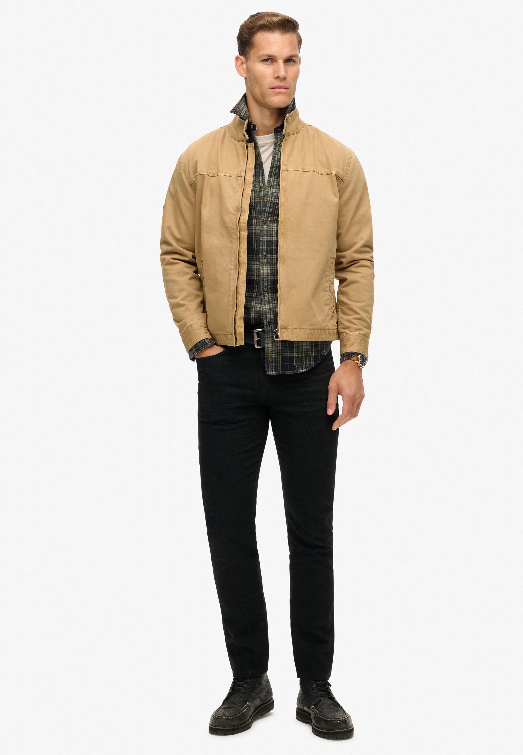 Superdry Jacke in Beige