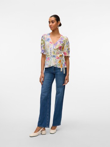 VERO MODA Bluse i hvid