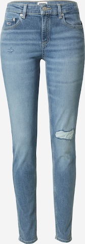 Tommy Jeans Skinny Jeans 'NORA' in Blauw: voorkant