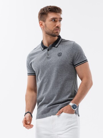 Ombre Shirt 'S1618' in Zwart