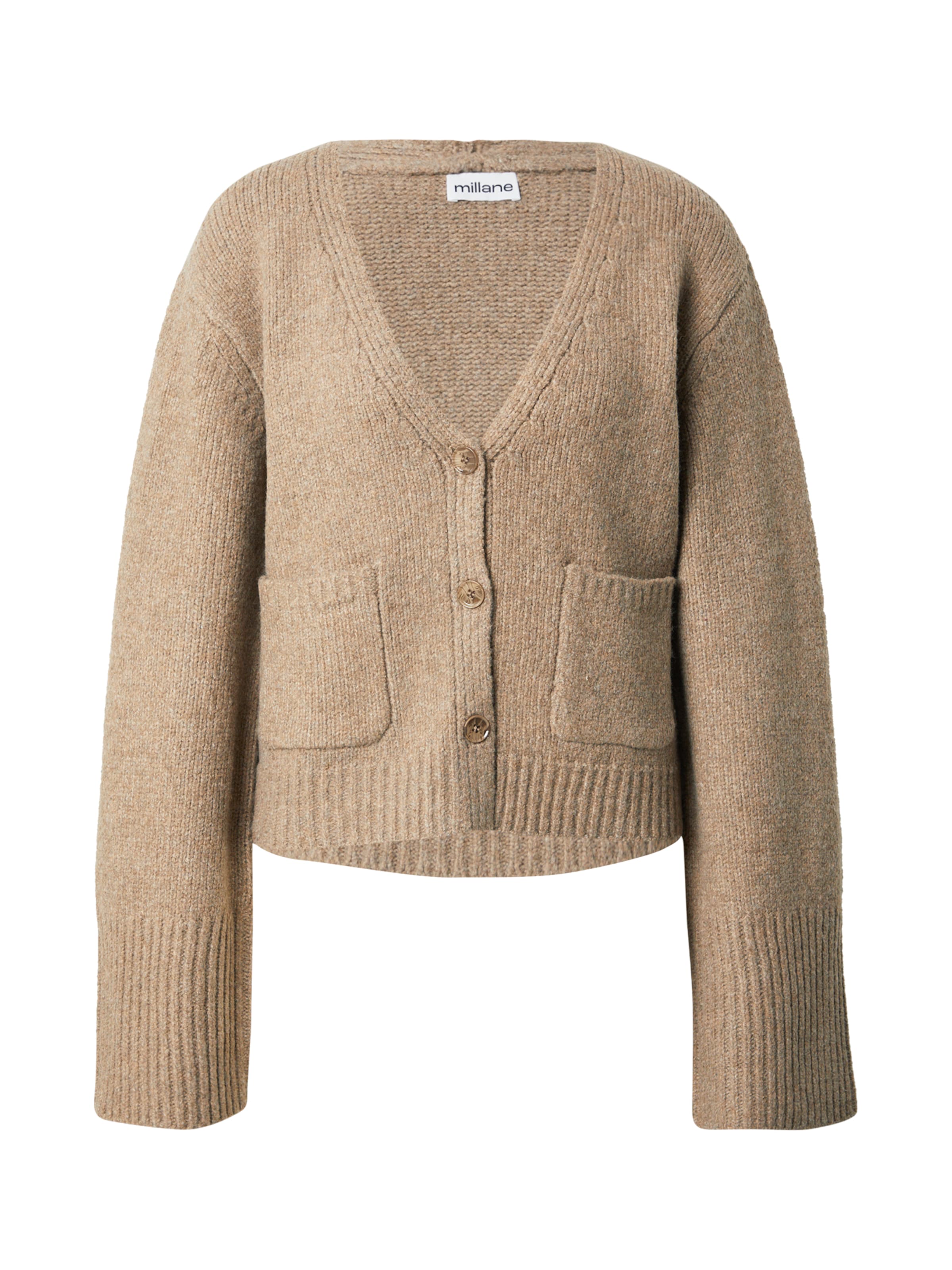 millane - Cárdigan en marrón: frente