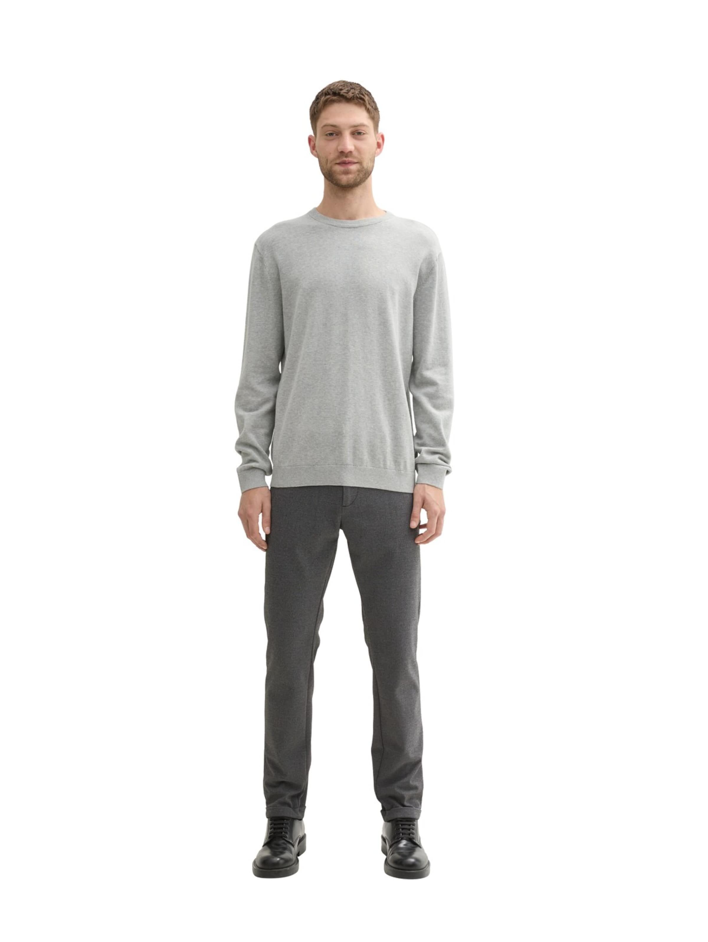 TOM TAILOR Slimfit Παντελόνι 'Travis' σε γκρι