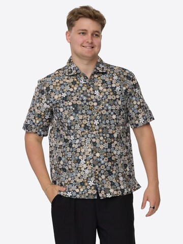 Dxnmxrk Shirt 'DXFinaly' in Blauw: voorkant