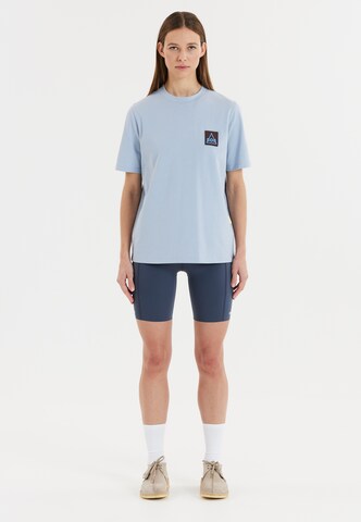 SOS Shirt 'Big Wood' in Blue