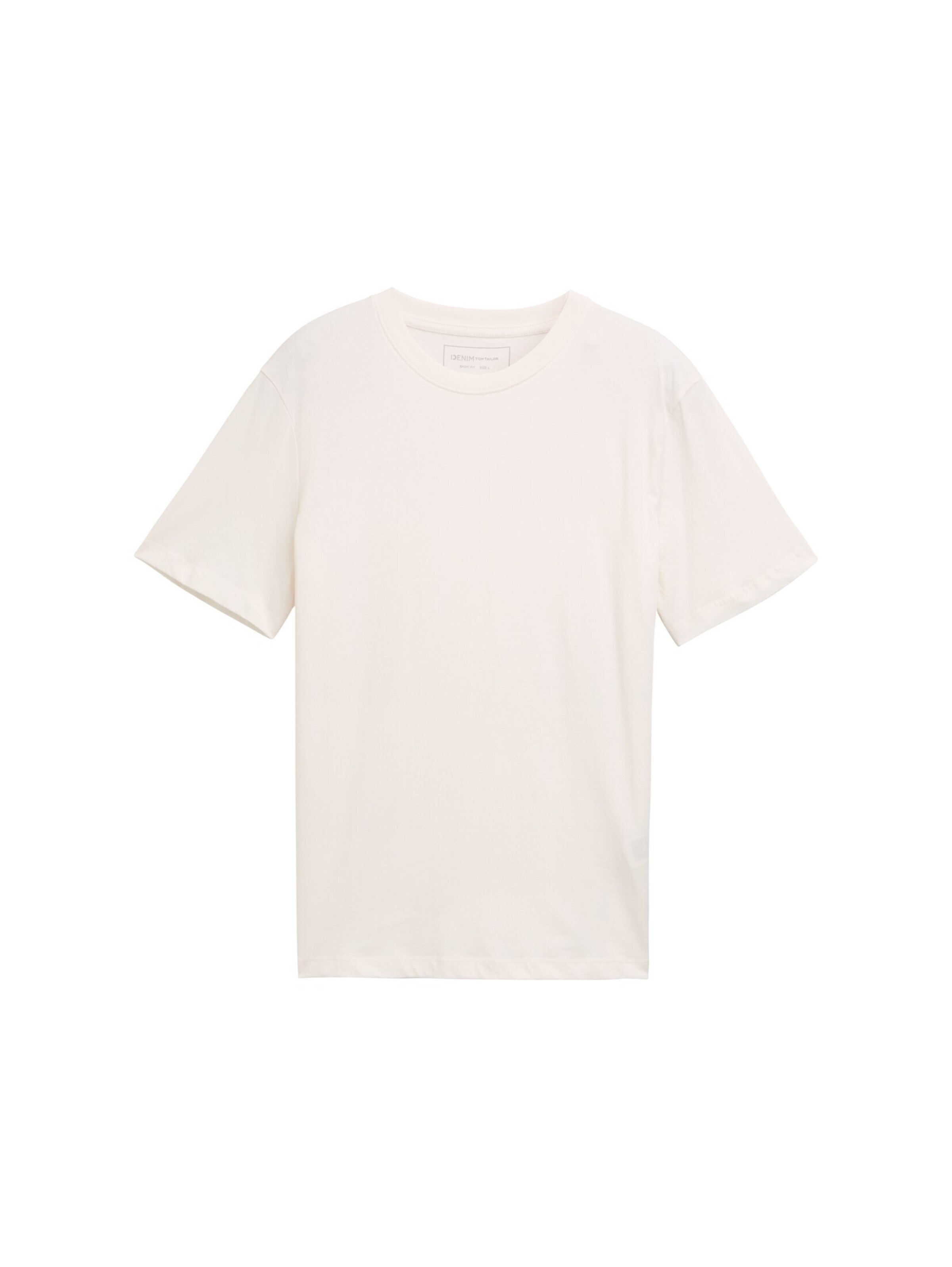 TOM TAILOR DENIM Shirt in Wit: voorkant