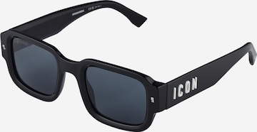 Occhiali da sole di DSQUARED2 in nero: frontale