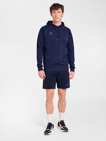 Hummel Sportsweatshirt in Blauw