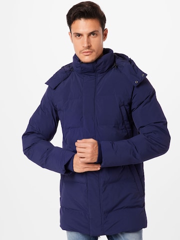 Veste fonctionnelle Superdry en bleu : devant