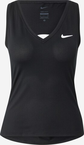 NIKE Sport top 'Victory' - fekete: elől