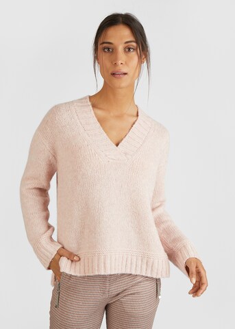 Pull-over eve in paradise en beige : devant