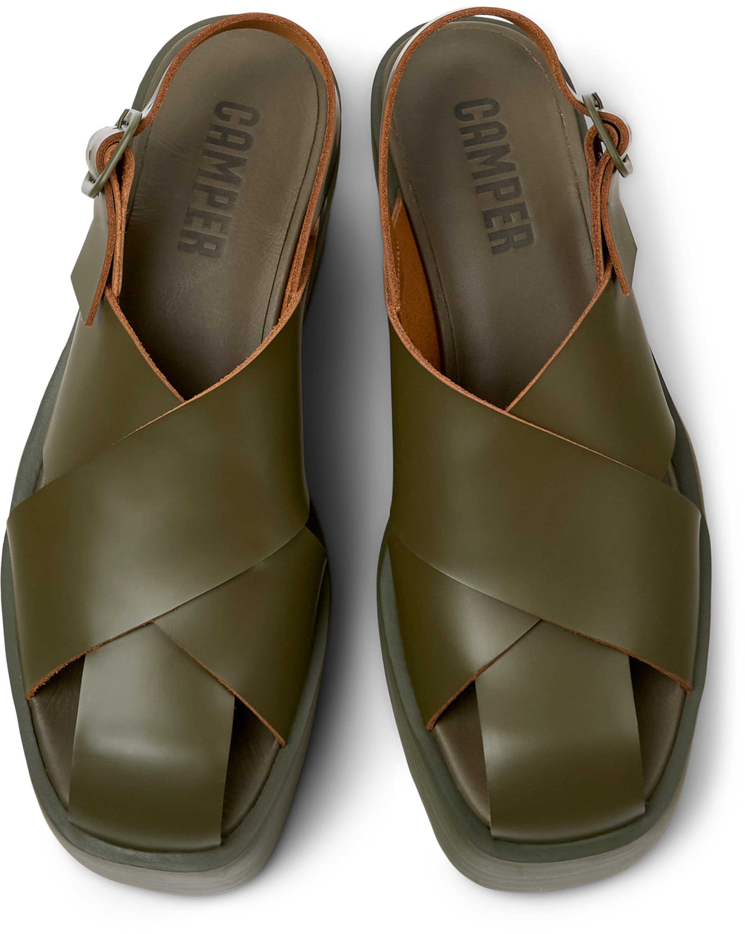 Sandales à lanières 'Billie' CAMPER en vert